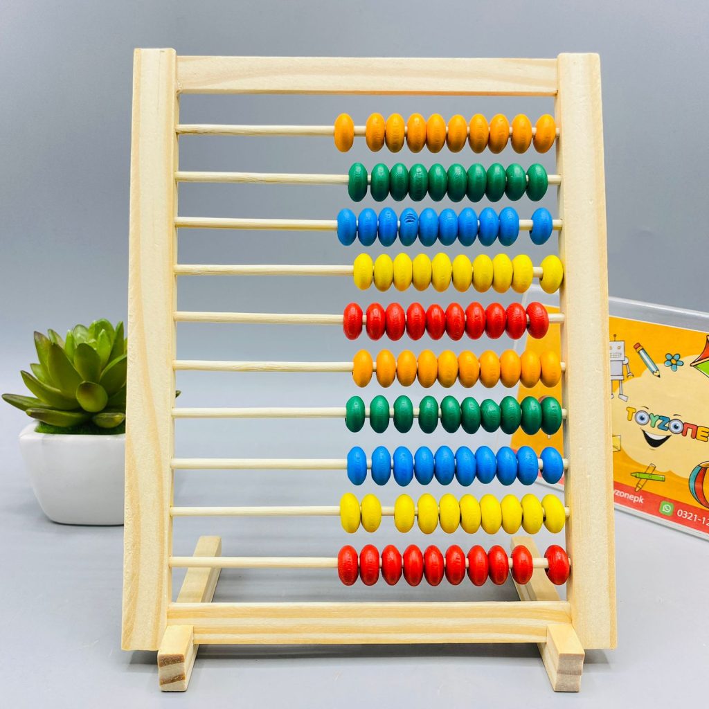 Wooden Abacus Counting Learning Frame – Toyzone – Wholesale